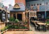 thiết kế quán cafe bằng gỗ