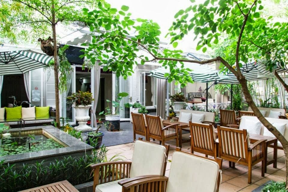 15 mẫu thiết kế sân vườn cà phê tuyệt đẹp siêu ấm cúng 