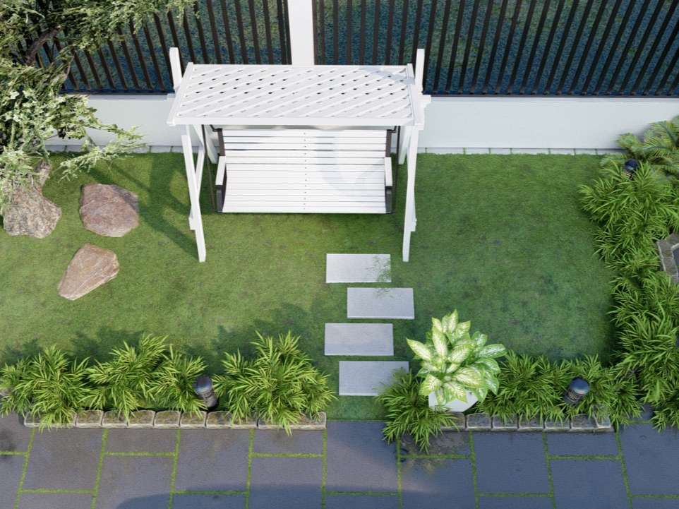 Tổng hợp những ý tưởng thiết kế không gian sân vườn đẹp mà lại đơn giản